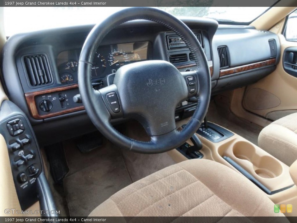 Camel Interior Photo for the 1997 Jeep Grand Cherokee Laredo 4x4 #43649423