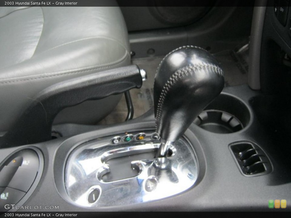 Gray Interior Transmission for the 2003 Hyundai Santa Fe LX #43654727