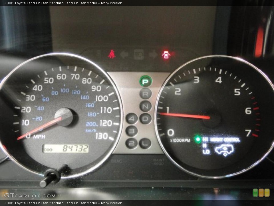 Ivory Interior Gauges for the 2006 Toyota Land Cruiser  #43659243