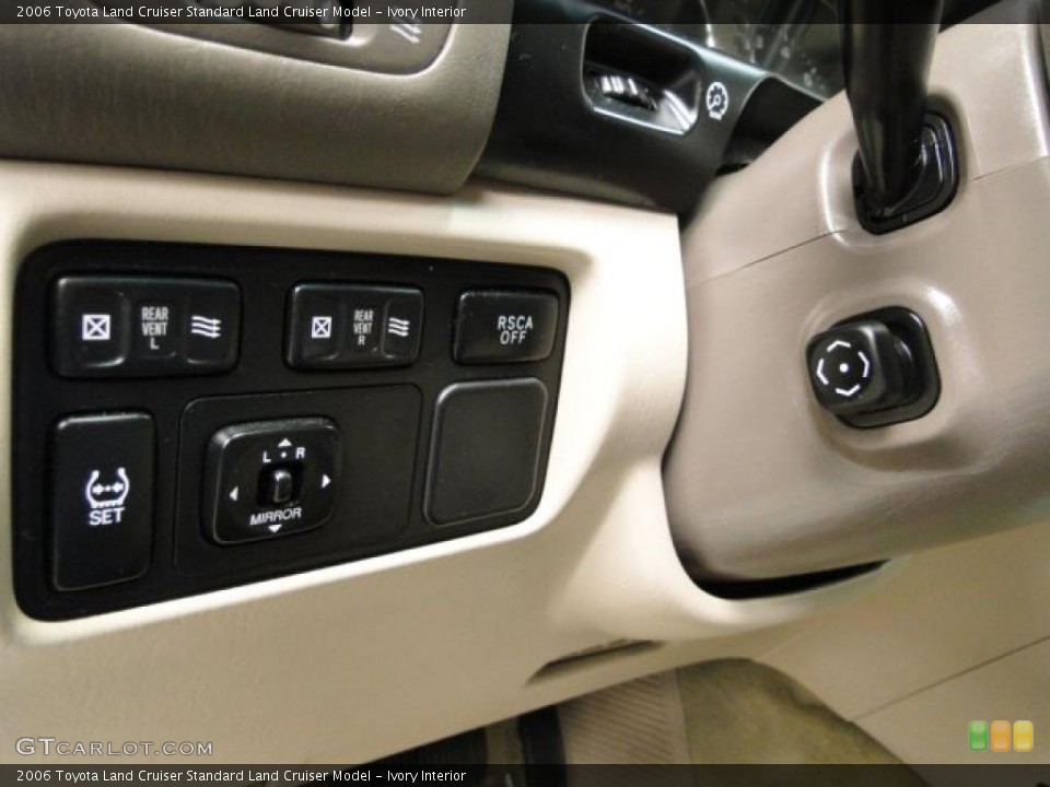 Ivory Interior Controls for the 2006 Toyota Land Cruiser  #43659255