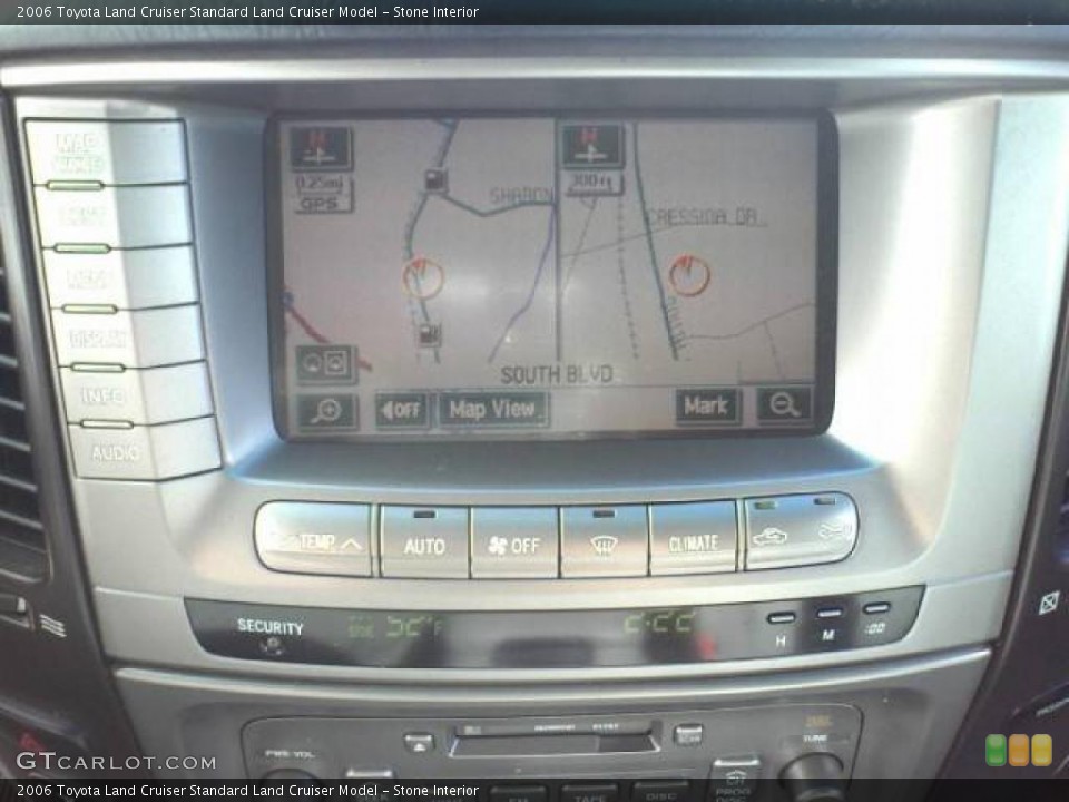 Stone Interior Navigation for the 2006 Toyota Land Cruiser  #43659787