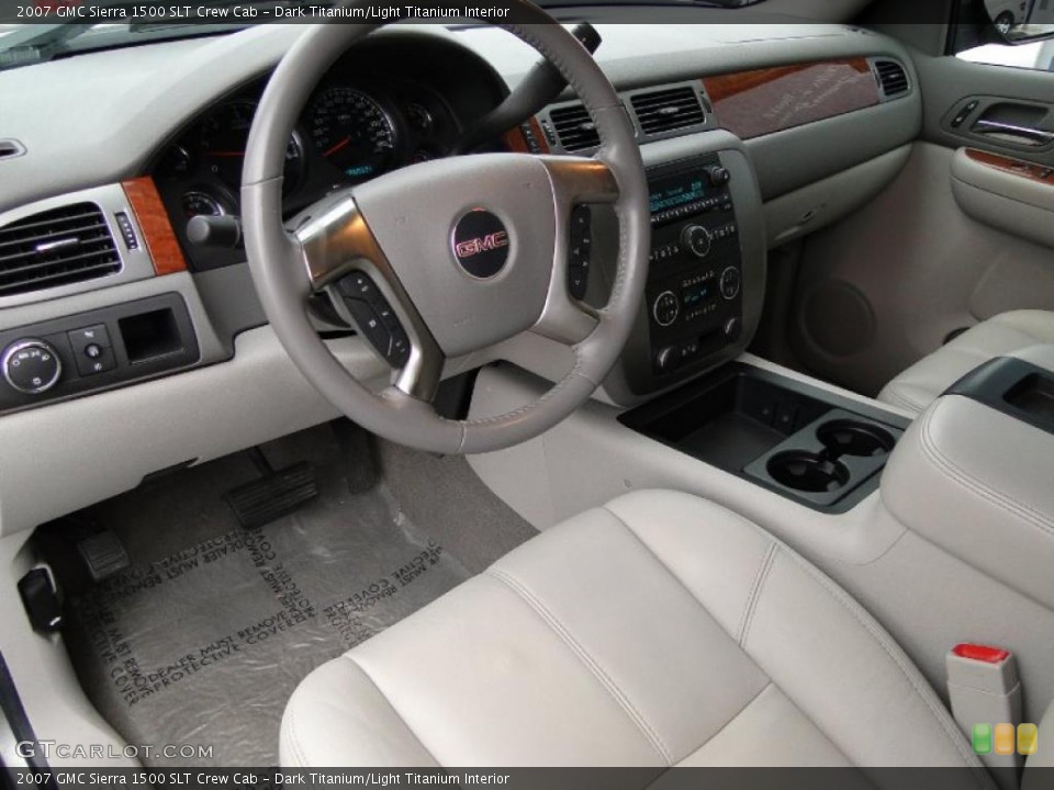 Dark Titanium/Light Titanium Interior Dashboard for the 2007 GMC Sierra 1500 SLT Crew Cab #43680408