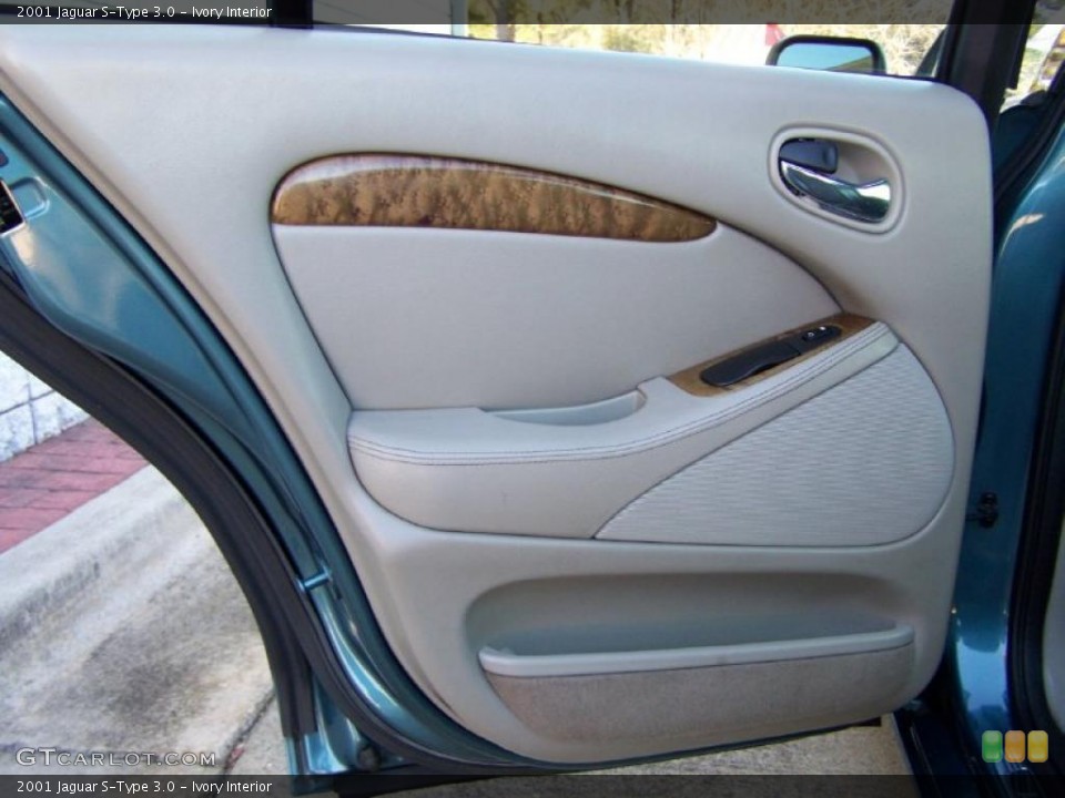 Ivory Interior Door Panel for the 2001 Jaguar S-Type 3.0 #43690420