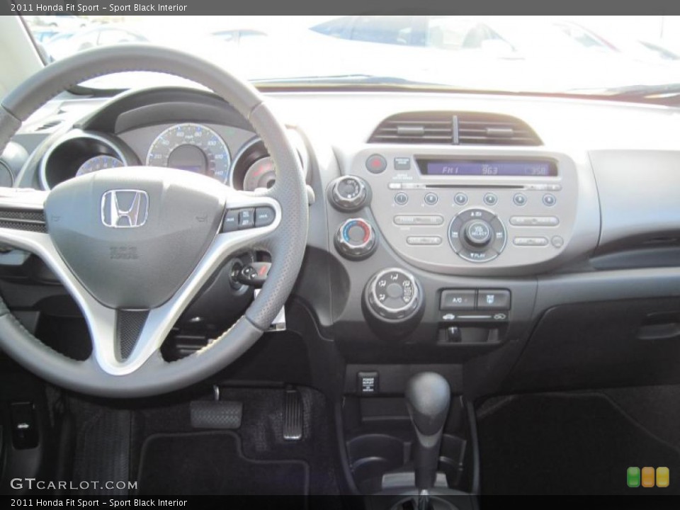 Sport Black Interior Dashboard for the 2011 Honda Fit Sport #43696064