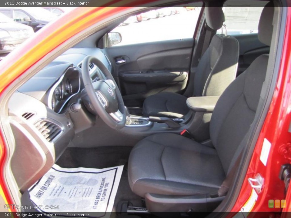 Black Interior Photo for the 2011 Dodge Avenger Mainstreet #43698936