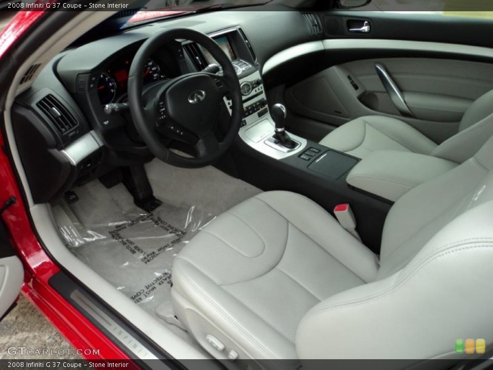 Stone Interior Photo for the 2008 Infiniti G 37 Coupe #43700344