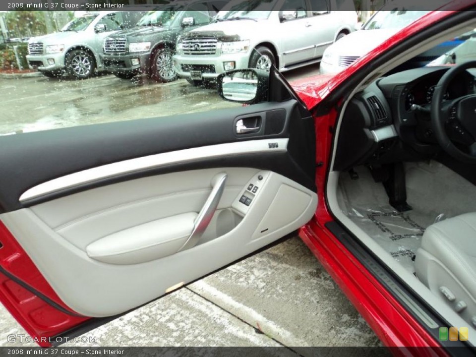 Stone Interior Door Panel for the 2008 Infiniti G 37 Coupe #43700360