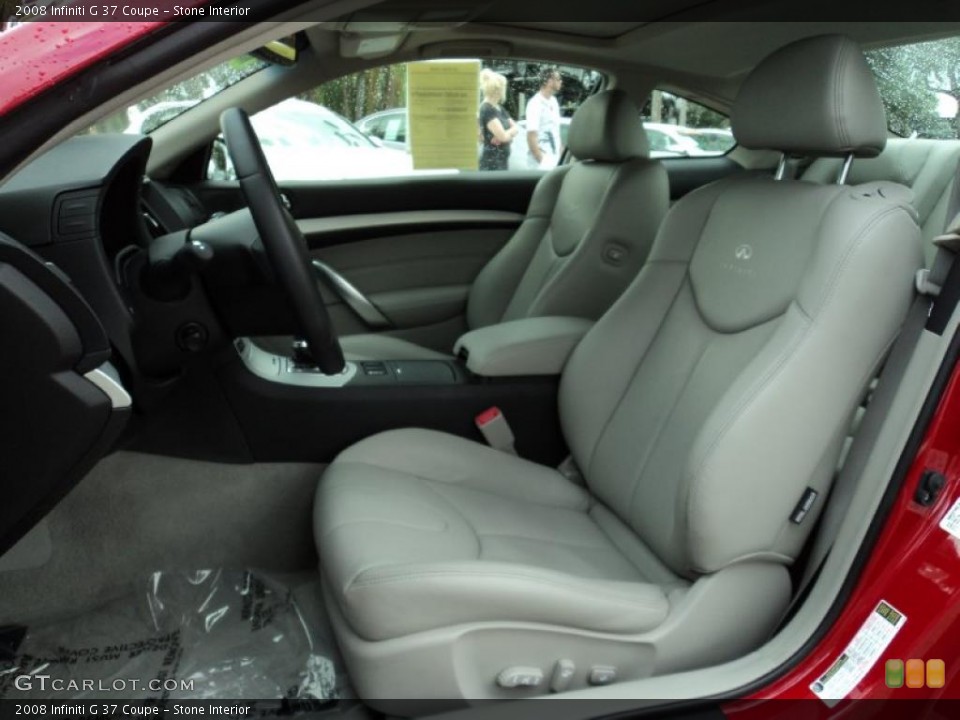 Stone Interior Photo for the 2008 Infiniti G 37 Coupe #43700373