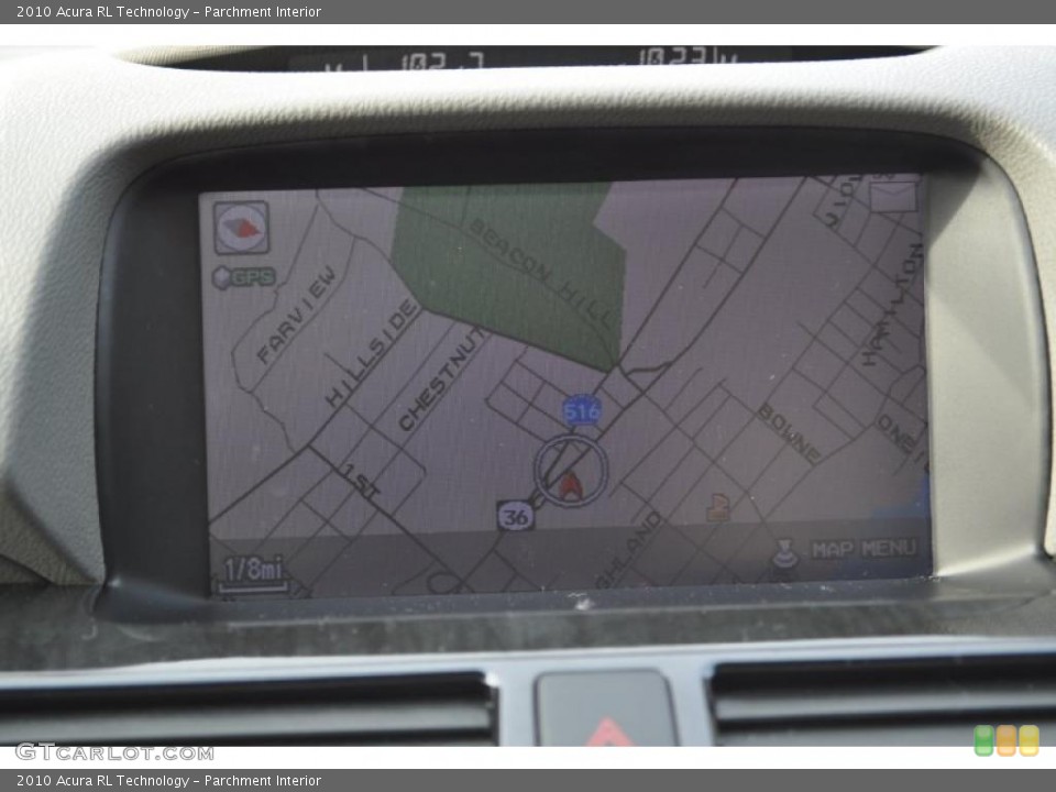 Parchment Interior Navigation for the 2010 Acura RL Technology #43702288