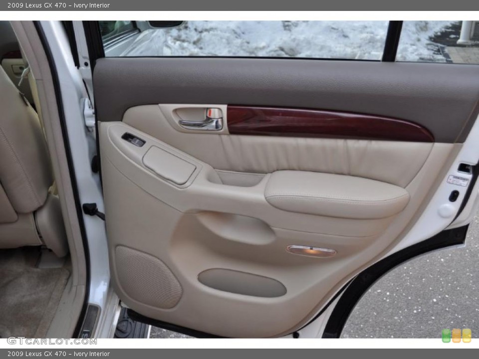 Ivory Interior Door Panel for the 2009 Lexus GX 470 #43703812