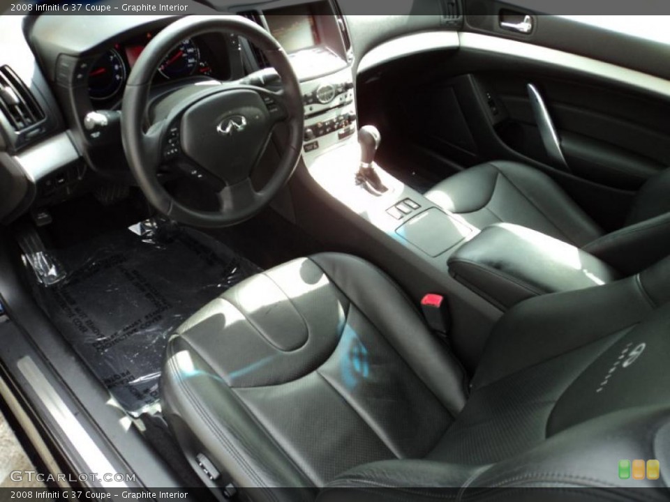 Graphite Interior Photo for the 2008 Infiniti G 37 Coupe #43705192