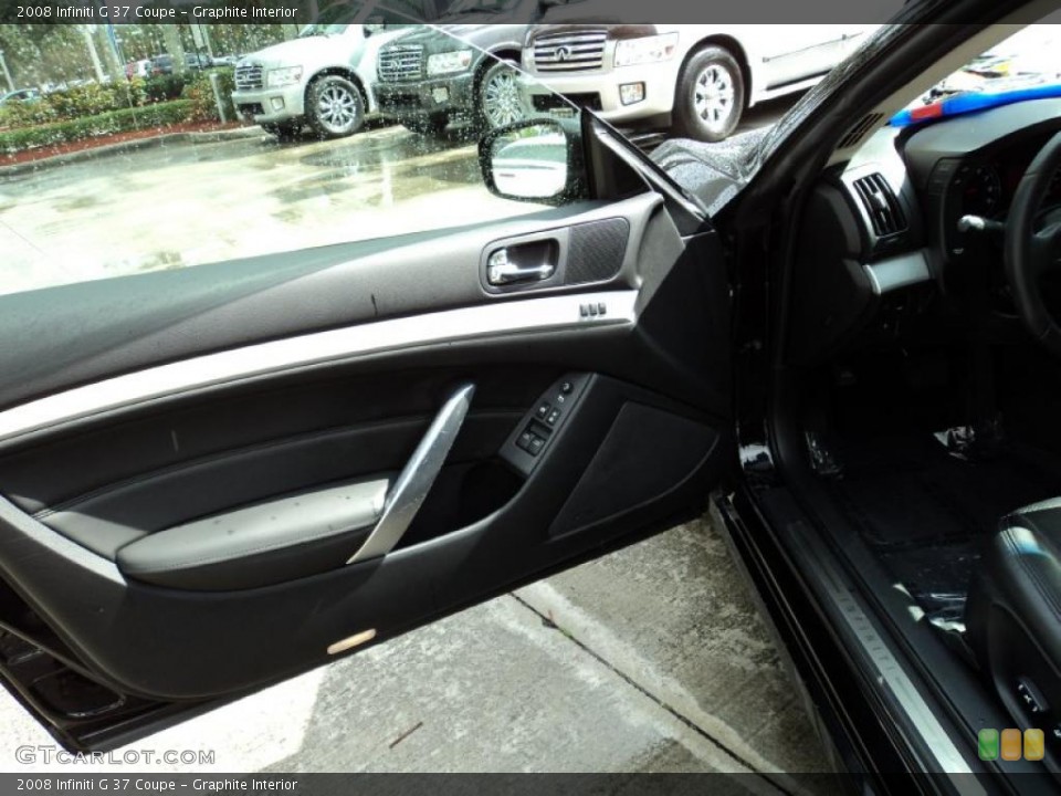 Graphite Interior Door Panel for the 2008 Infiniti G 37 Coupe #43705196