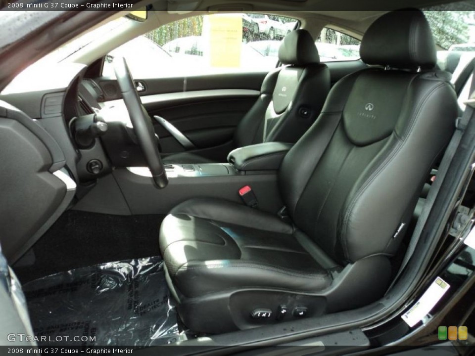 Graphite Interior Photo for the 2008 Infiniti G 37 Coupe #43705208