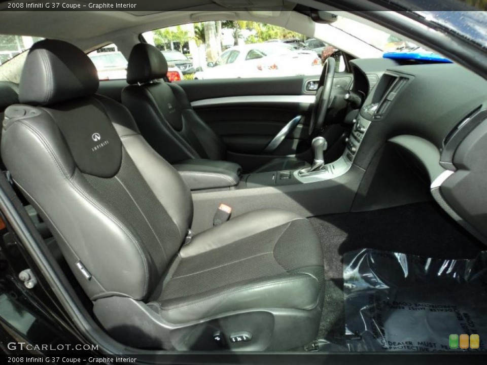 Graphite Interior Photo for the 2008 Infiniti G 37 Coupe #43705220