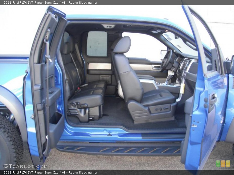 Raptor Black Interior Photo for the 2011 Ford F150 SVT Raptor SuperCab 4x4 #43721105