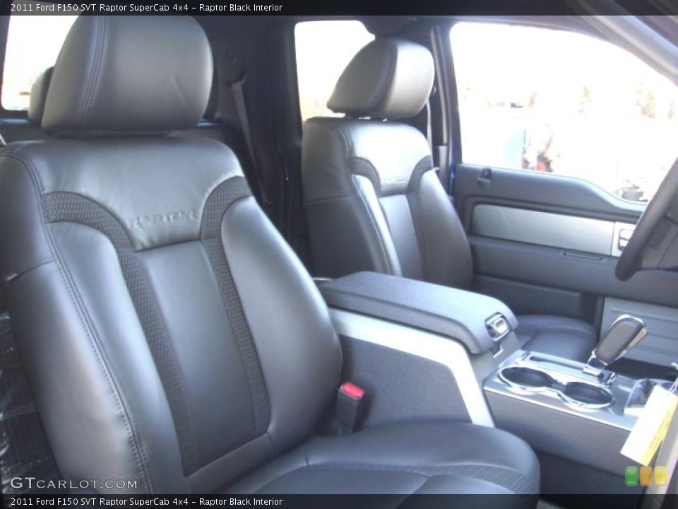 Raptor Black Interior Photo for the 2011 Ford F150 SVT Raptor SuperCab 4x4 #43721113