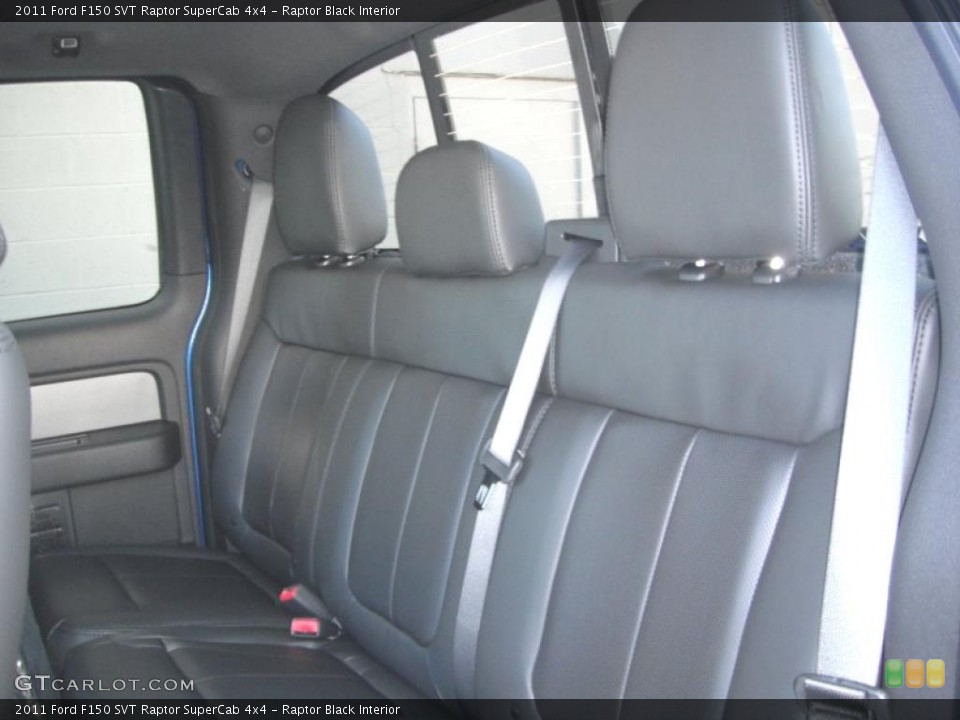 Raptor Black Interior Photo for the 2011 Ford F150 SVT Raptor SuperCab 4x4 #43721117