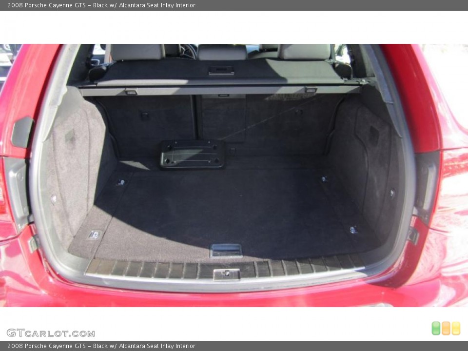 Black w/ Alcantara Seat Inlay Interior Trunk for the 2008 Porsche Cayenne GTS #43725424