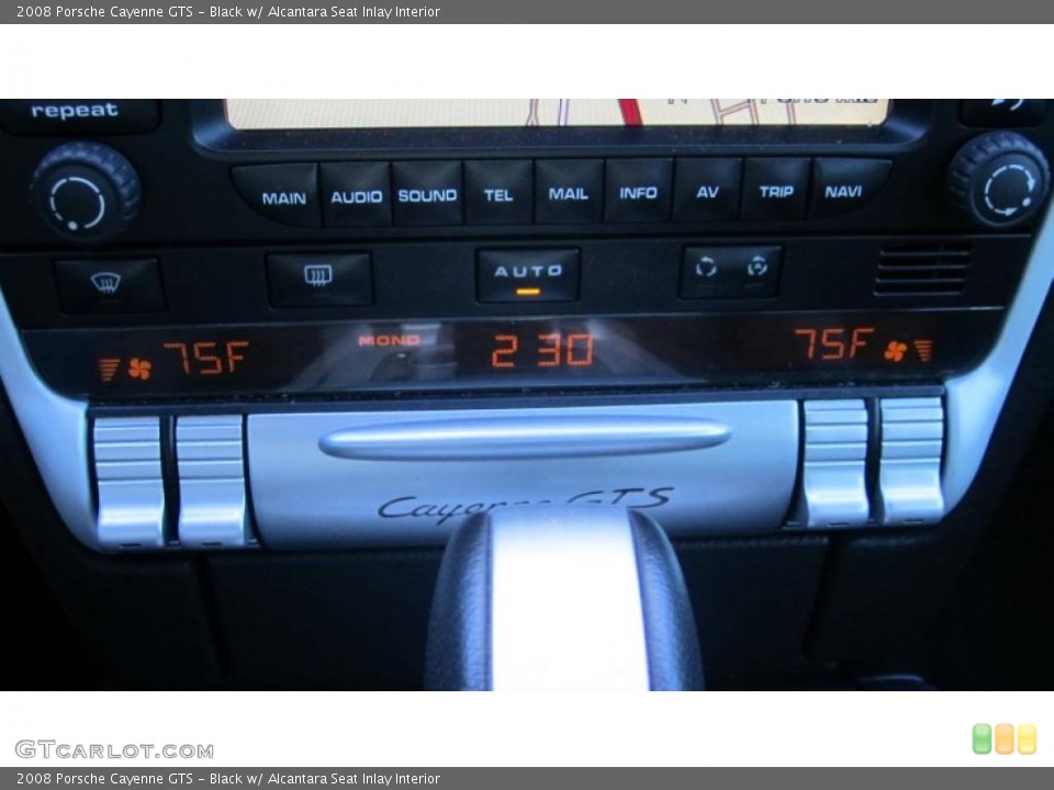 Black w/ Alcantara Seat Inlay Interior Controls for the 2008 Porsche Cayenne GTS #43725532
