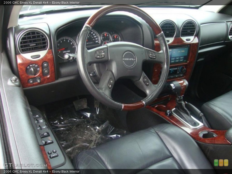 Ebony Black Interior Dashboard for the 2006 GMC Envoy XL Denali 4x4 #43730128