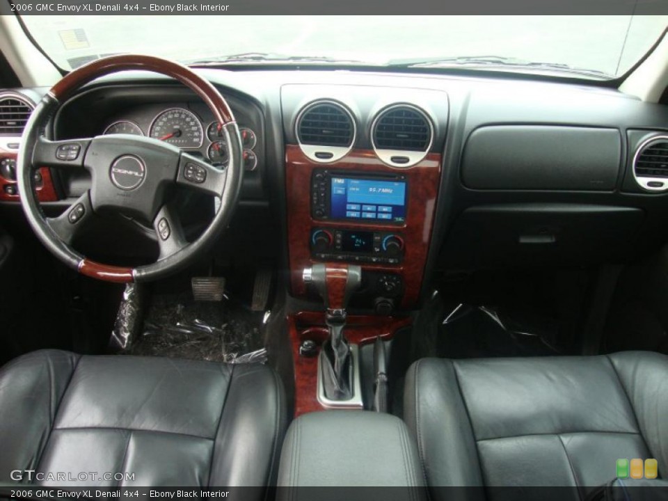 Ebony Black Interior Dashboard for the 2006 GMC Envoy XL Denali 4x4 #43730408
