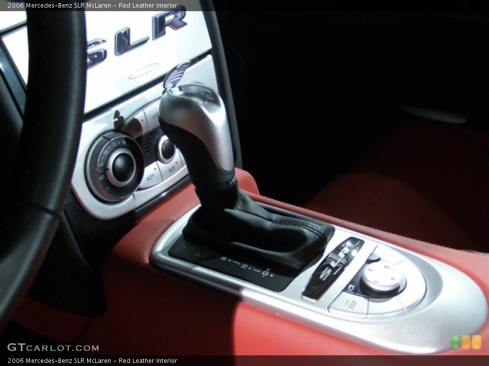 Red Leather Interior Transmission for the 2006 Mercedes-Benz SLR McLaren #43747