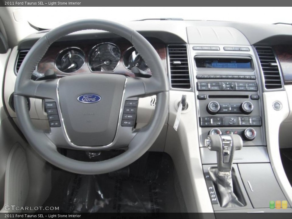 Light Stone Interior Dashboard for the 2011 Ford Taurus SEL #43749976