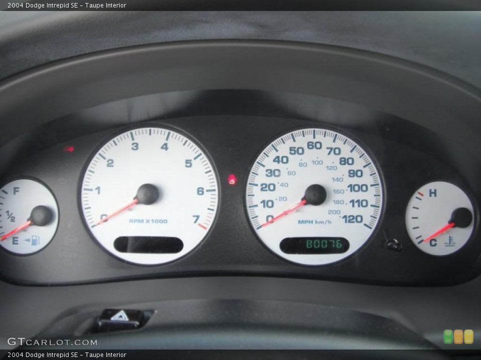 Taupe Interior Gauges for the 2004 Dodge Intrepid SE #43755616
