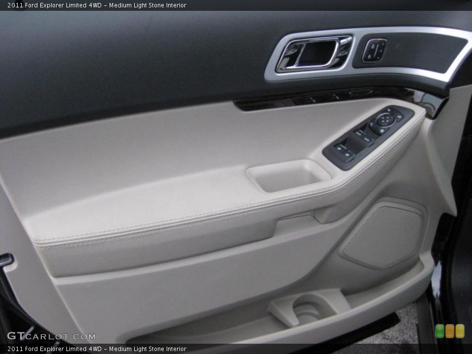 Medium Light Stone Interior Door Panel for the 2011 Ford Explorer Limited 4WD #43769456