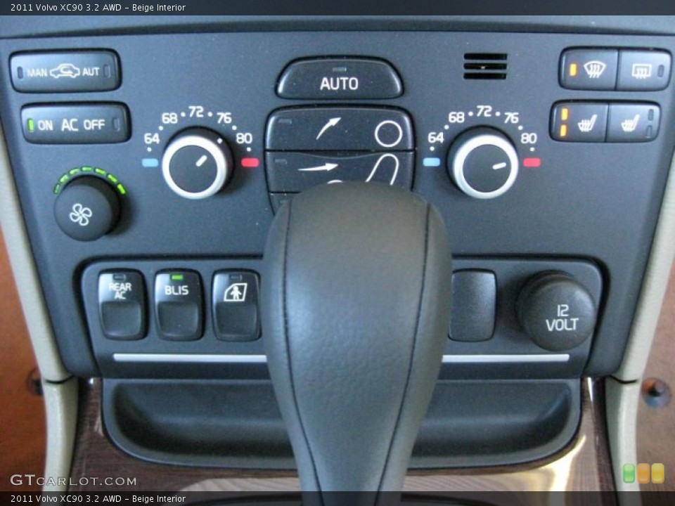 Beige Interior Controls for the 2011 Volvo XC90 3.2 AWD #43770704