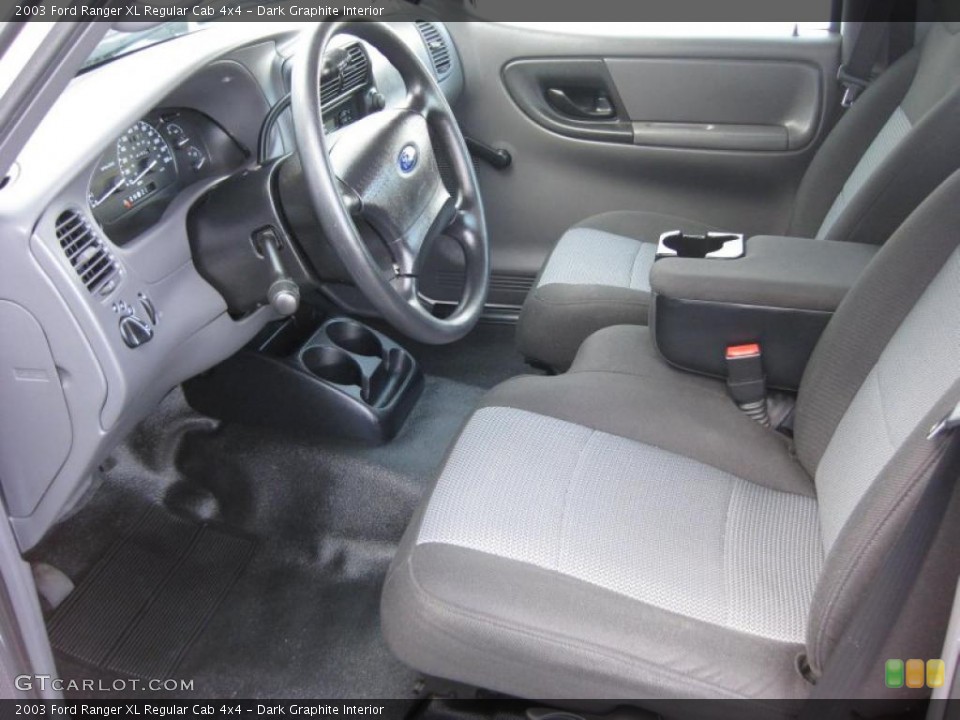 Dark Graphite Interior Photo for the 2003 Ford Ranger XL Regular Cab 4x4 #43771452