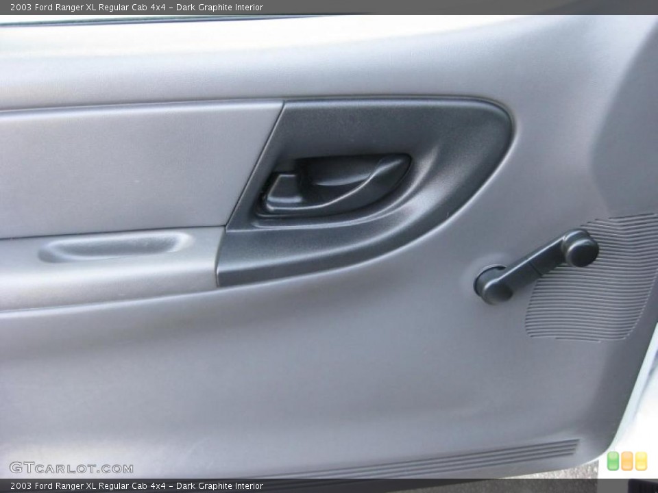Dark Graphite Interior Door Panel for the 2003 Ford Ranger XL Regular Cab 4x4 #43771496