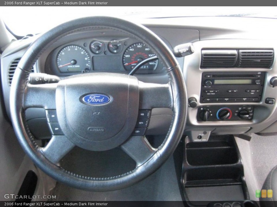 Medium Dark Flint Interior Dashboard for the 2006 Ford Ranger XLT SuperCab #43772452