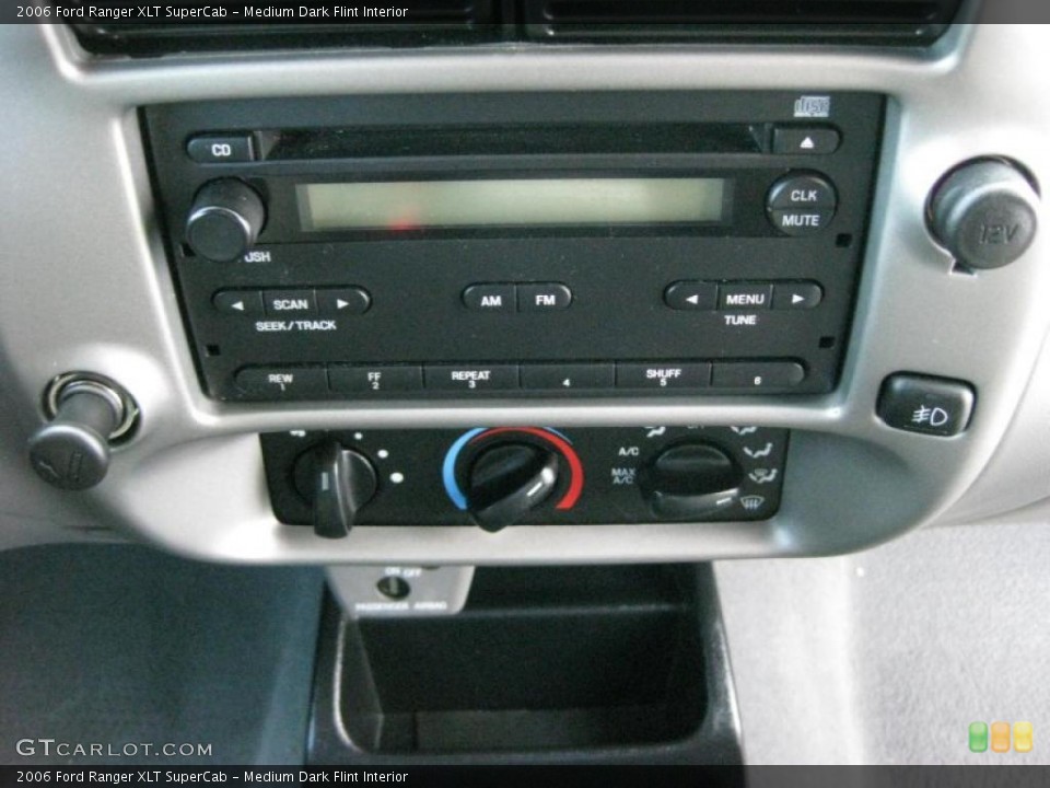 Medium Dark Flint Interior Controls for the 2006 Ford Ranger XLT SuperCab #43772472