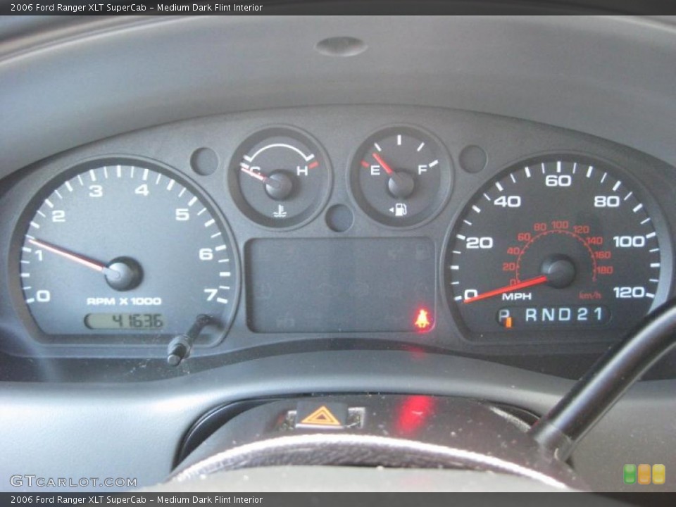 Medium Dark Flint Interior Gauges for the 2006 Ford Ranger XLT SuperCab #43772524