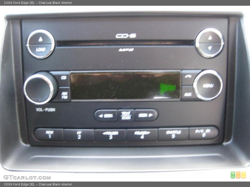 Charcoal Black Interior Controls for the 2009 Ford Edge SEL #43773144