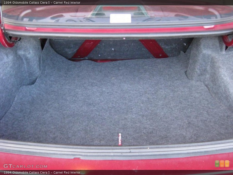 Garnet Red Interior Trunk for the 1994 Oldsmobile Cutlass Ciera S #43774748