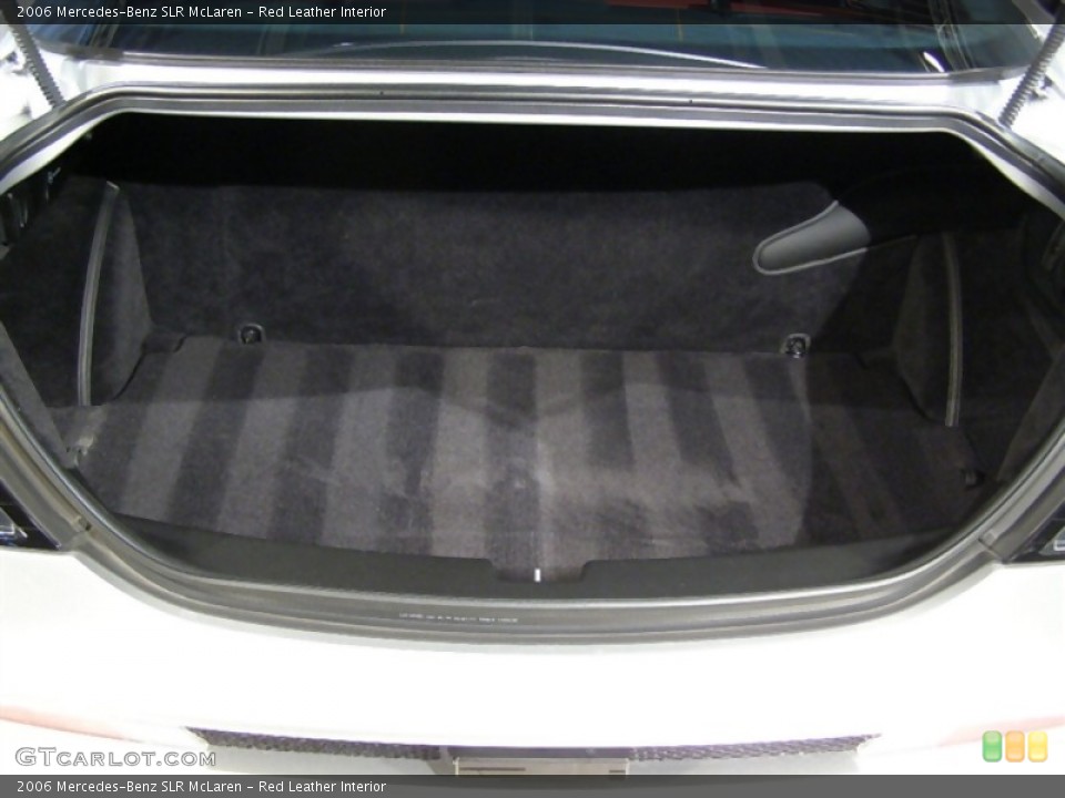 Red Leather Interior Trunk for the 2006 Mercedes-Benz SLR McLaren #43777