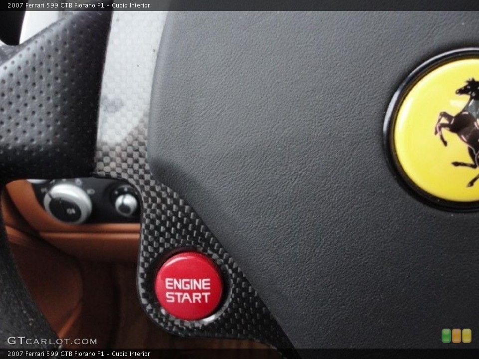 Cuoio Interior Controls for the 2007 Ferrari 599 GTB Fiorano F1 #43784318