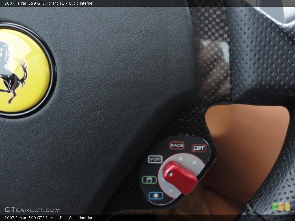 Cuoio Interior Controls for the 2007 Ferrari 599 GTB Fiorano F1 #43784338