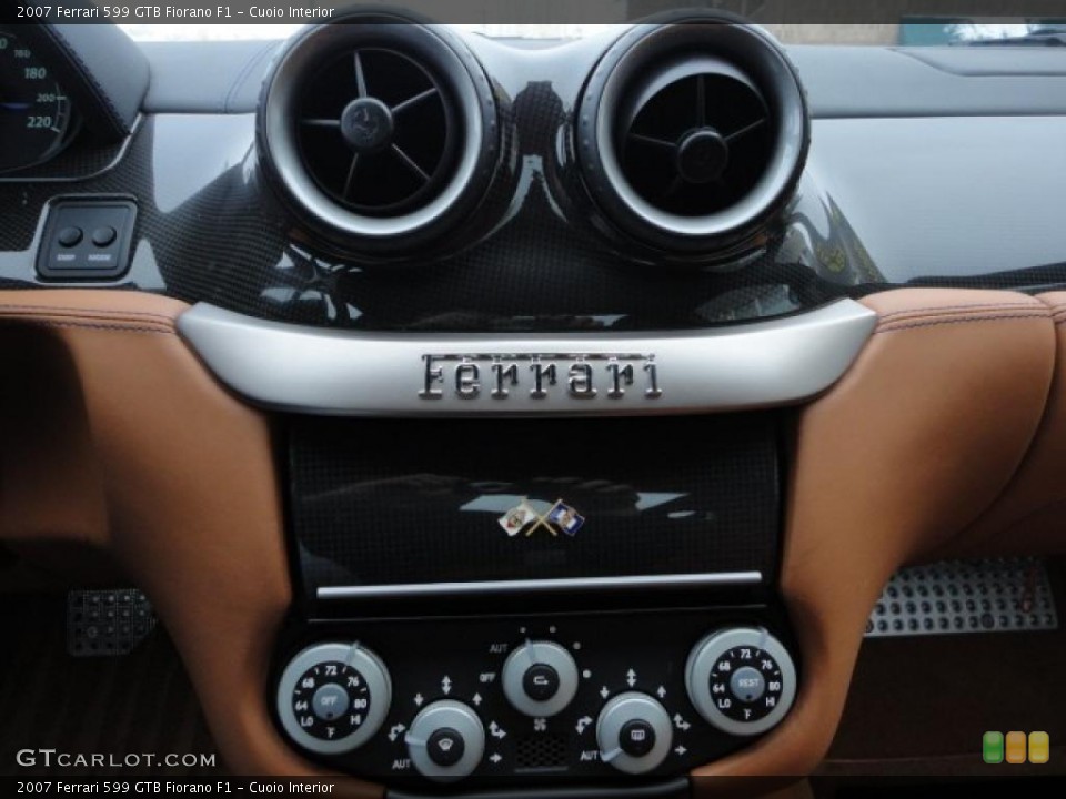 Cuoio Interior Controls for the 2007 Ferrari 599 GTB Fiorano F1 #43784374