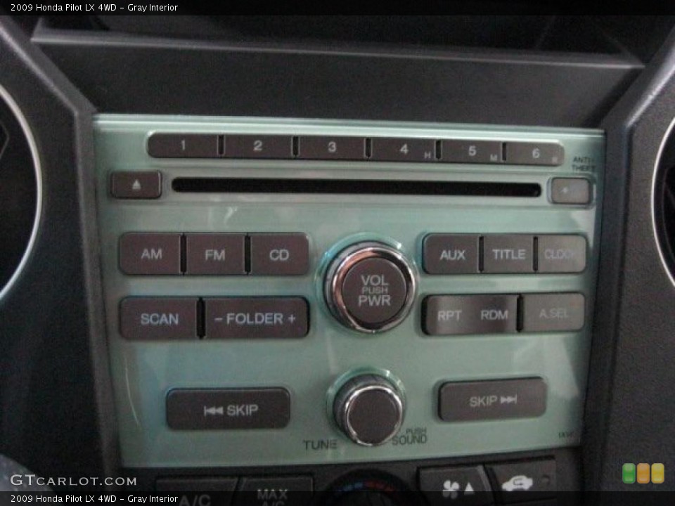 Gray Interior Controls for the 2009 Honda Pilot LX 4WD #43786146