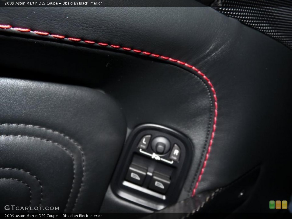 Obsidian Black Interior Controls for the 2009 Aston Martin DBS Coupe #43787978