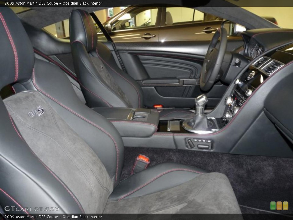 Obsidian Black Interior Photo for the 2009 Aston Martin DBS Coupe #43788006