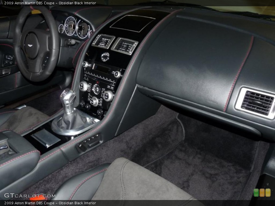 Obsidian Black Interior Dashboard for the 2009 Aston Martin DBS Coupe #43788047