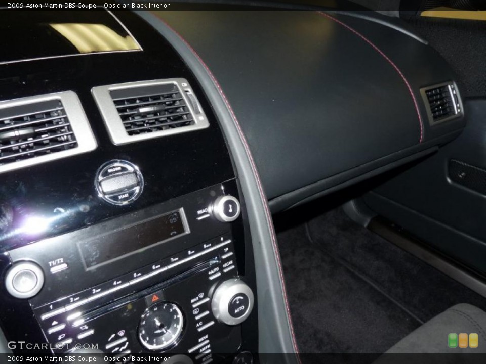 Obsidian Black Interior Controls for the 2009 Aston Martin DBS Coupe #43788066