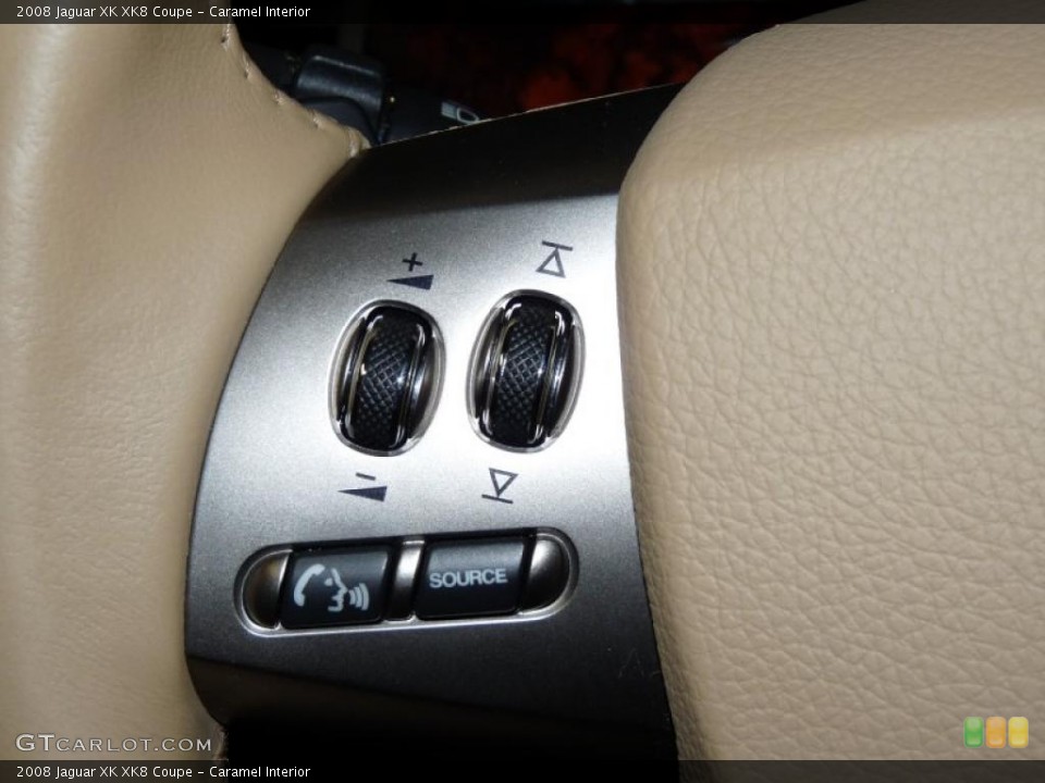 Caramel Interior Controls for the 2008 Jaguar XK XK8 Coupe #43789316