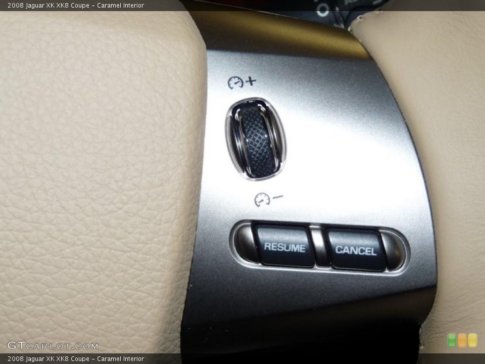 Caramel Interior Controls for the 2008 Jaguar XK XK8 Coupe #43789330