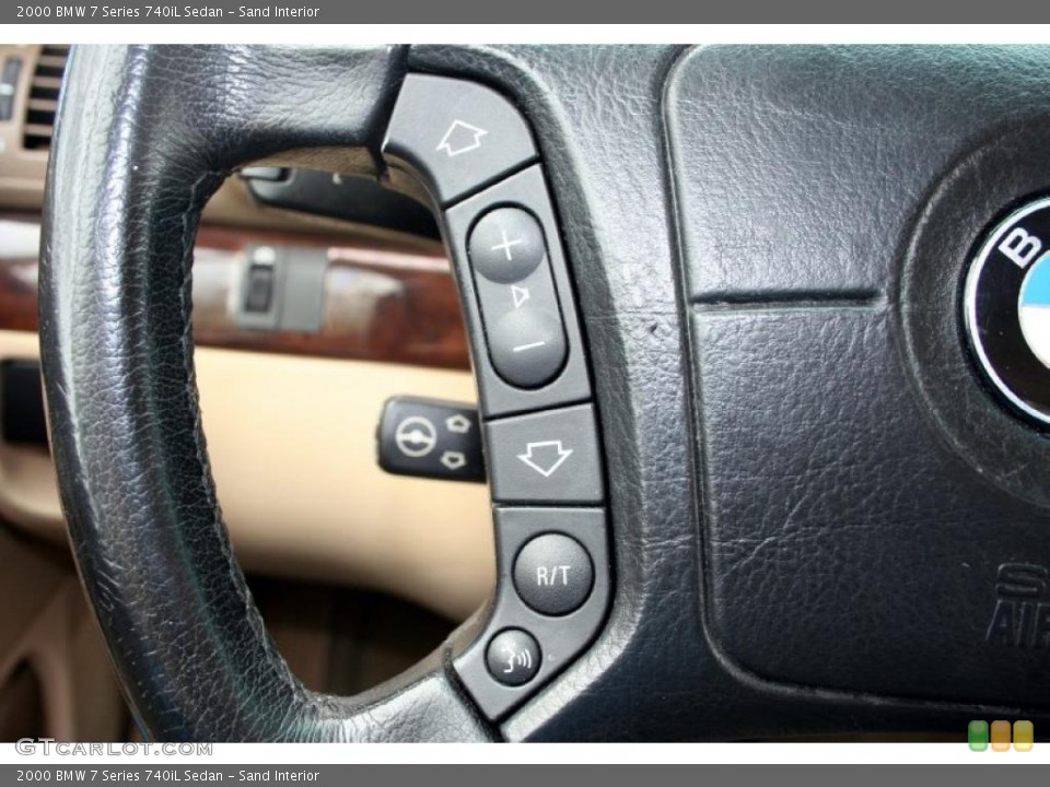 Sand Interior Controls for the 2000 BMW 7 Series 740iL Sedan #43789830