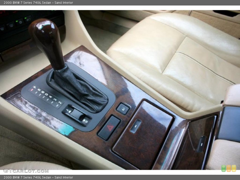 Sand Interior Transmission for the 2000 BMW 7 Series 740iL Sedan #43789890